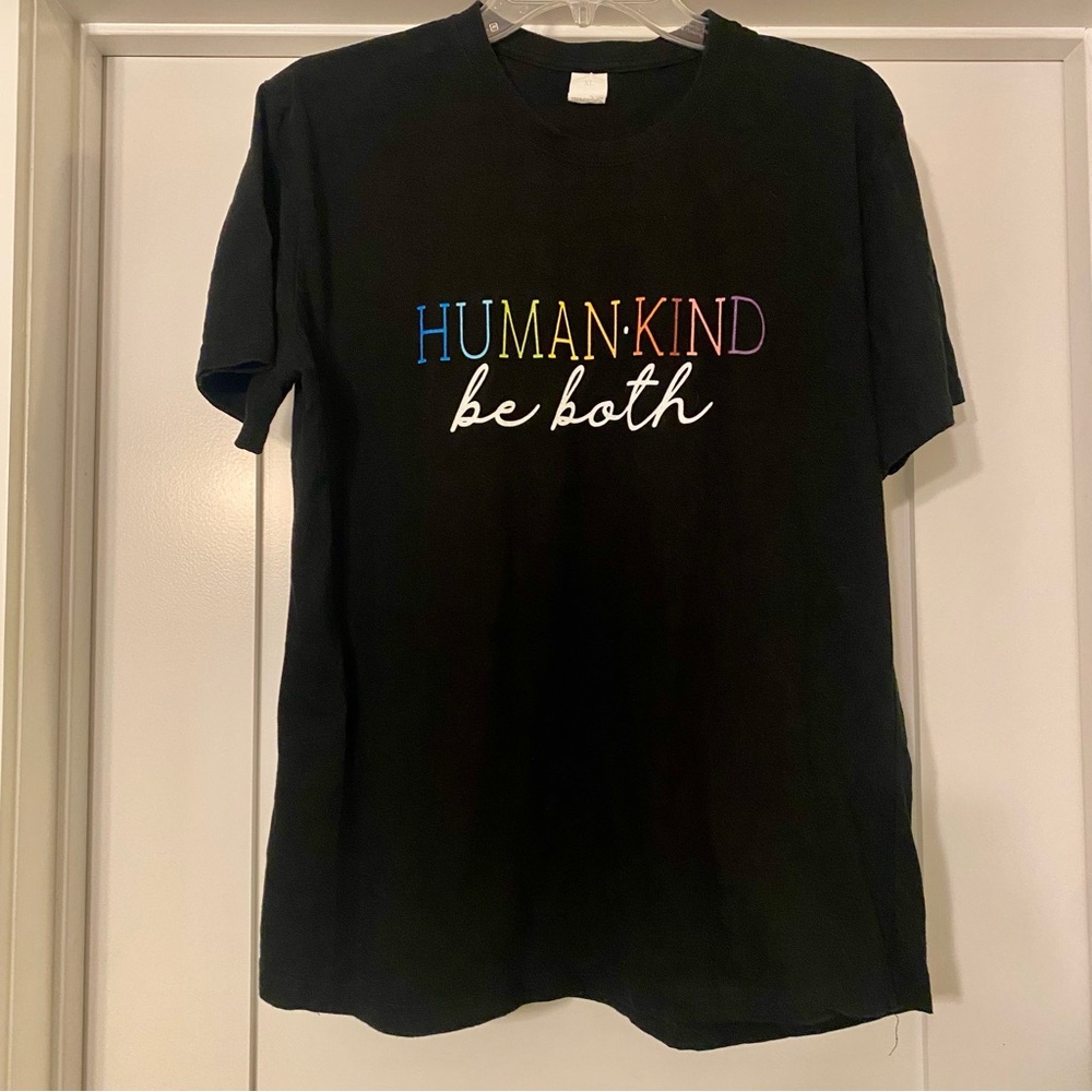 Women’s Human Kind Be Both Cotton Tshirt